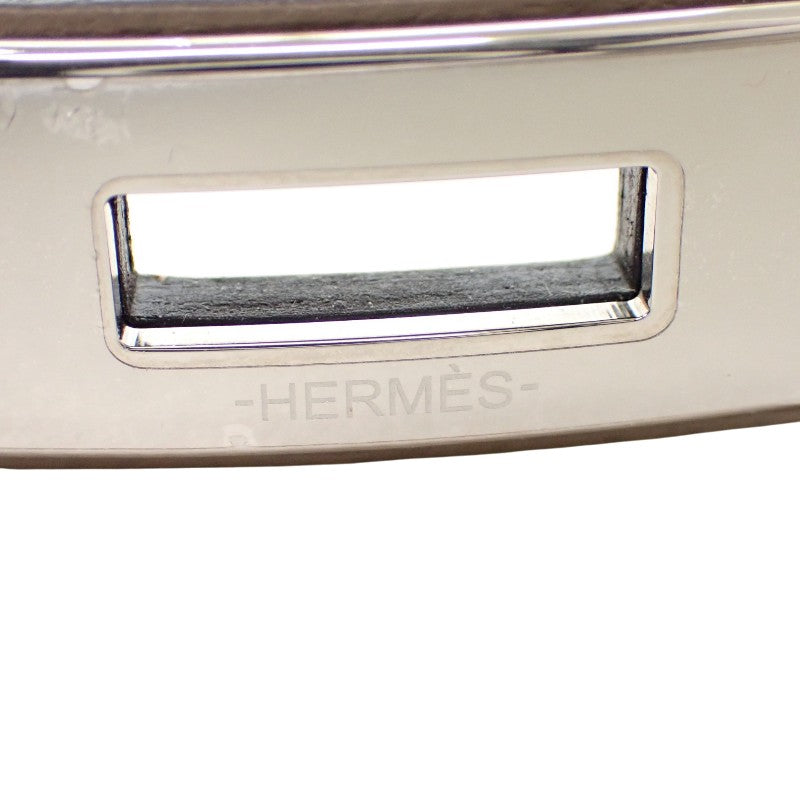 エルメス HERMES ケリー18 ベルト ヴォーエプソン ベージュ エトゥープ シルバー金具 レディース【中古】【Aランク】