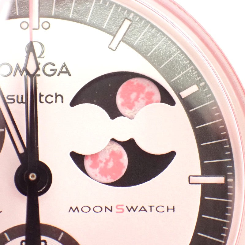 スウォッチ Swatch オメガ OMEGA ミッショントゥザピンク ムーン