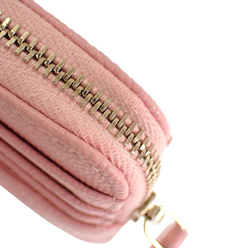 シャネル CHANEL クラシックジップ AP2061_B10583_U2360 コインケース キャビアスキン ピンク ゴールド金具 レディース【中古】【Aランク】