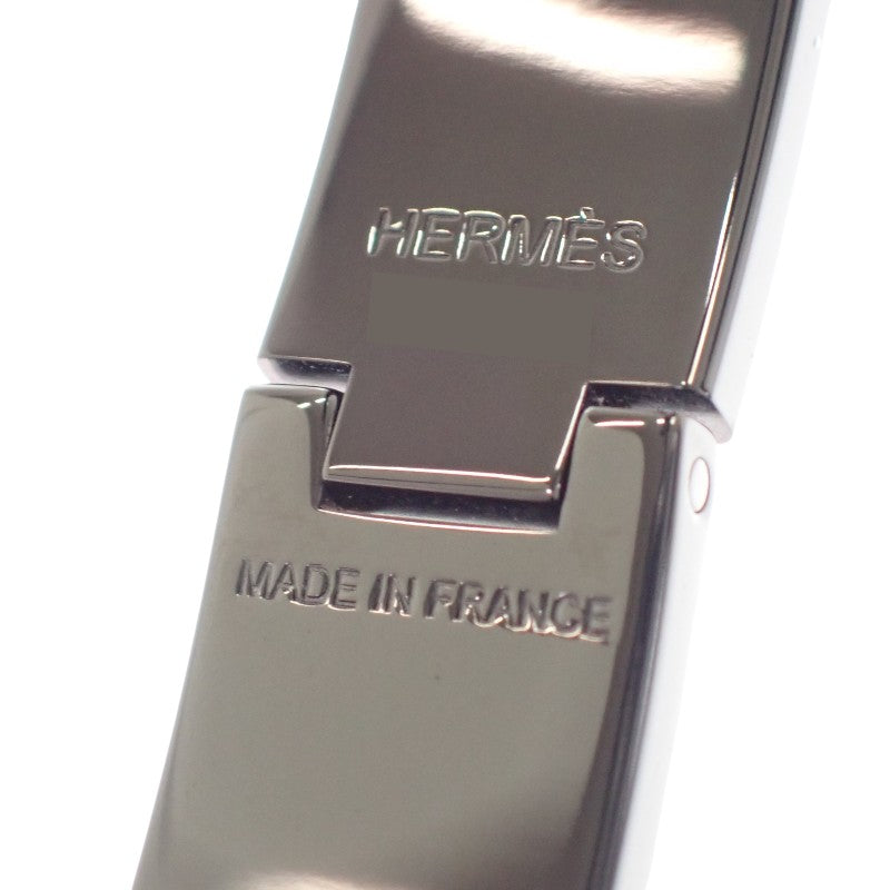 エルメス HERMES ブレスレット クリックHH H703203FK01_T5 バングル エナメル レザー ソーブラック メンズ レディース【中古】【Aランク】