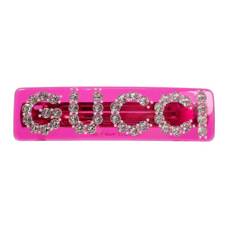 グッチ GUCCI ロゴ ヘアアクセサリー 513120I4771 バレッタ GP
