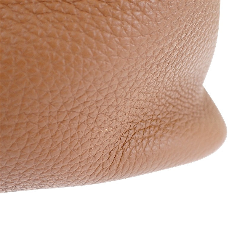 エルメス HERMES ピコタンロック MM ハンドバッグ トリヨンクレマンス ブラウン シルバー金具 レディース【中古】【Aランク】