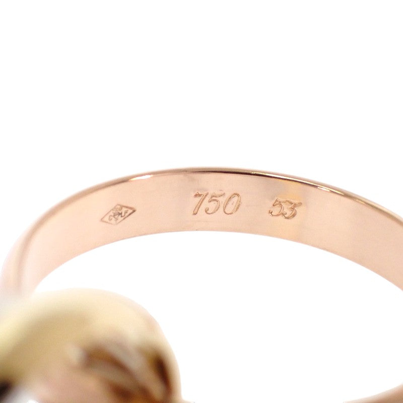 カルティエ CARTIER トリニティ 13号 リング K18イエローゴールド K18ピンクゴールド K18ホワイトゴールド レディース【中古】【Aランク】