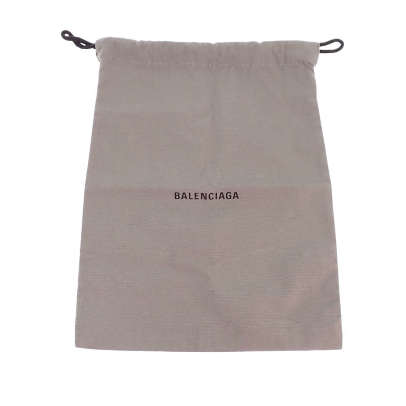 バレンシアガ BALENCIAGA LE CAGOLE ルカゴール ハートミニ 722781_1VG9Y_1000 ショルダーバッグ ラムスキン ブラック シルバー金具 レディース【中古】【ABランク】