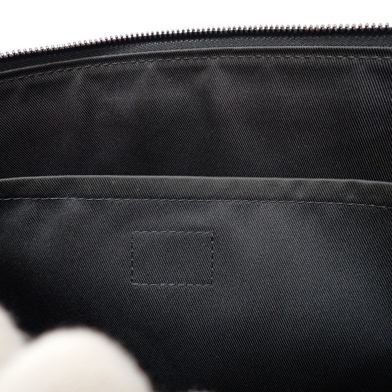 ルイヴィトン LOUIS VUITTON ポシェット・ディスカバリー M62903 モノグラム クラッチバッグ レザー モノグラム・シャドウ ブラック ブラック金具 メンズ【中古】【ABランク】