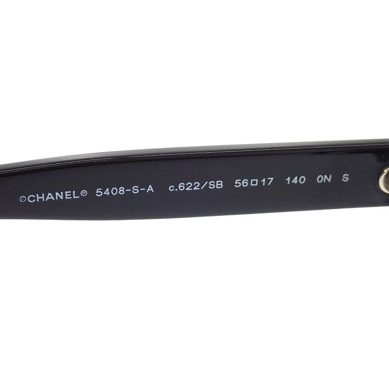 シャネル CHANEL スクエア シェイプ ブルーライトカット グラス