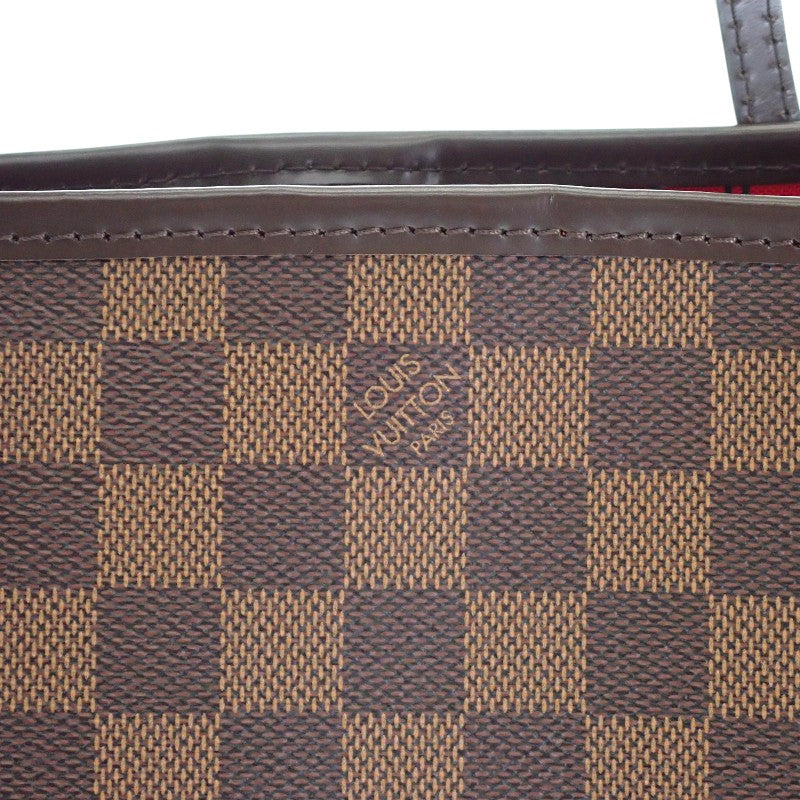 ルイヴィトン LOUIS VUITTON ネヴァーフルPM N40600 トートバッグ ダミエキャンバス ブラウン ゴールド金具 レディース【中古】【ABランク】
