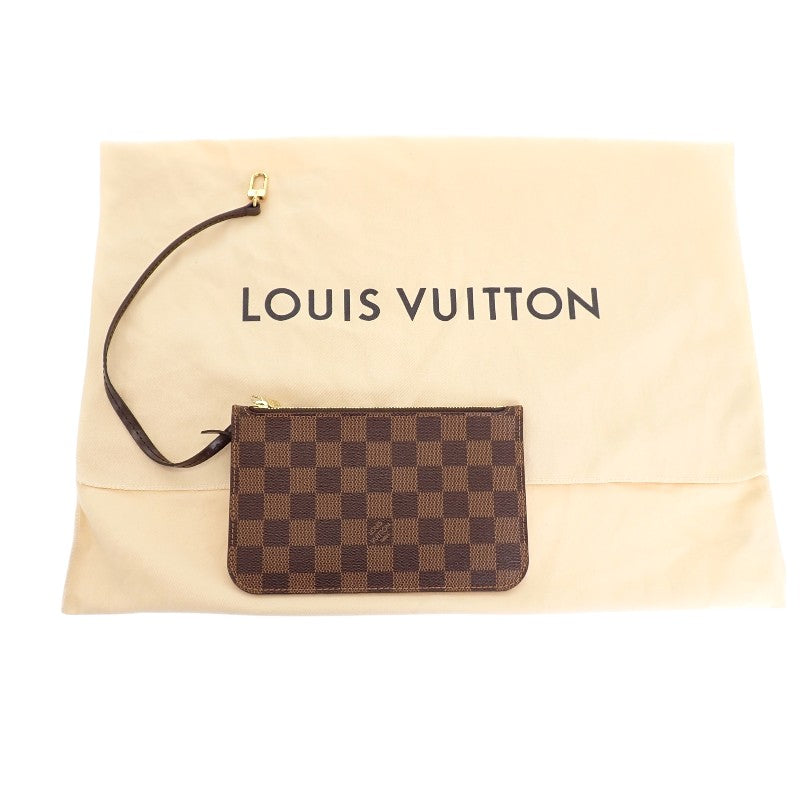ルイヴィトン LOUIS VUITTON ネヴァーフルPM N40600 トートバッグ ダミエキャンバス ブラウン ゴールド金具 レディース【中古】【ABランク】