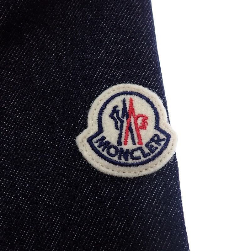 モンクレール MONCLER デニムジャケット ノーカラー TENCHIN GIUBBOTTO