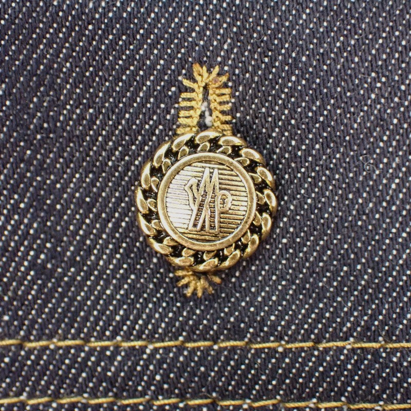 モンクレール MONCLER デニムジャケット ノーカラー TENCHIN GIUBBOTTO