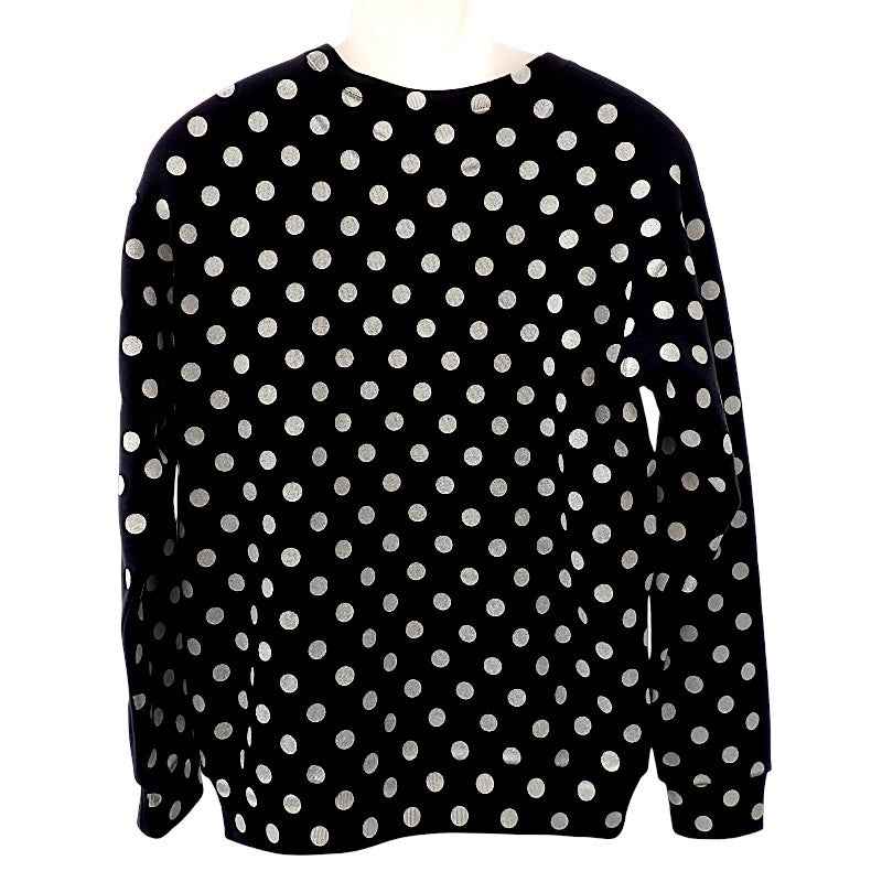 グッチ GUCCI ドット ロゴ スウェット XS 617964 XJCLB コットン ブラック 黒 メンズ ユニセックス【中古】【ABランク】 Gucci GUCCI Dot Logo Sweatshirt XS 617964 XJCLB Sweatshirt Cotton