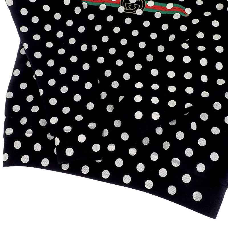 Gucci GUCCI Dot Logo Sweatshirt XS 617964 XJCLB Sweatshirt Cotton