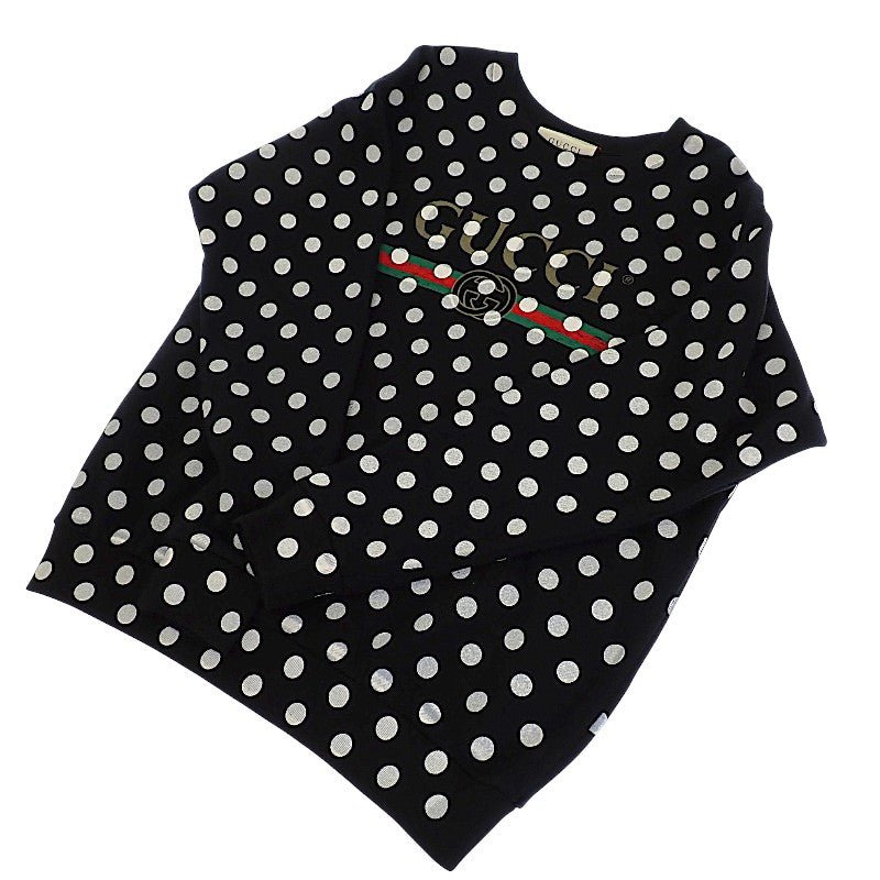 グッチ GUCCI ドット ロゴ スウェット XS 617964 XJCLB スウェット