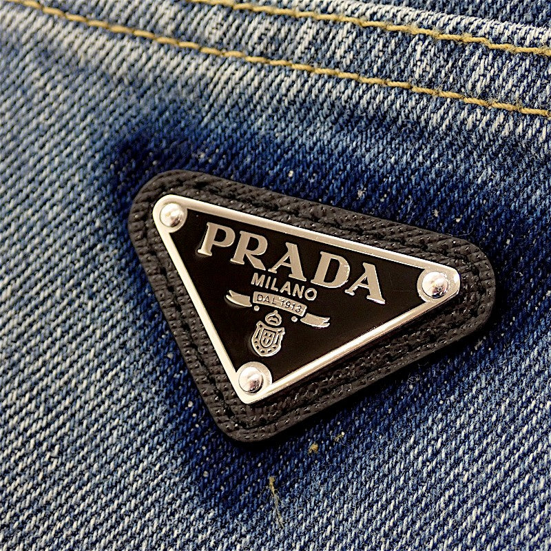 プラダ PRADA 5ポケット ダメージ加工 デニム ジーンズ GFP469 デニム