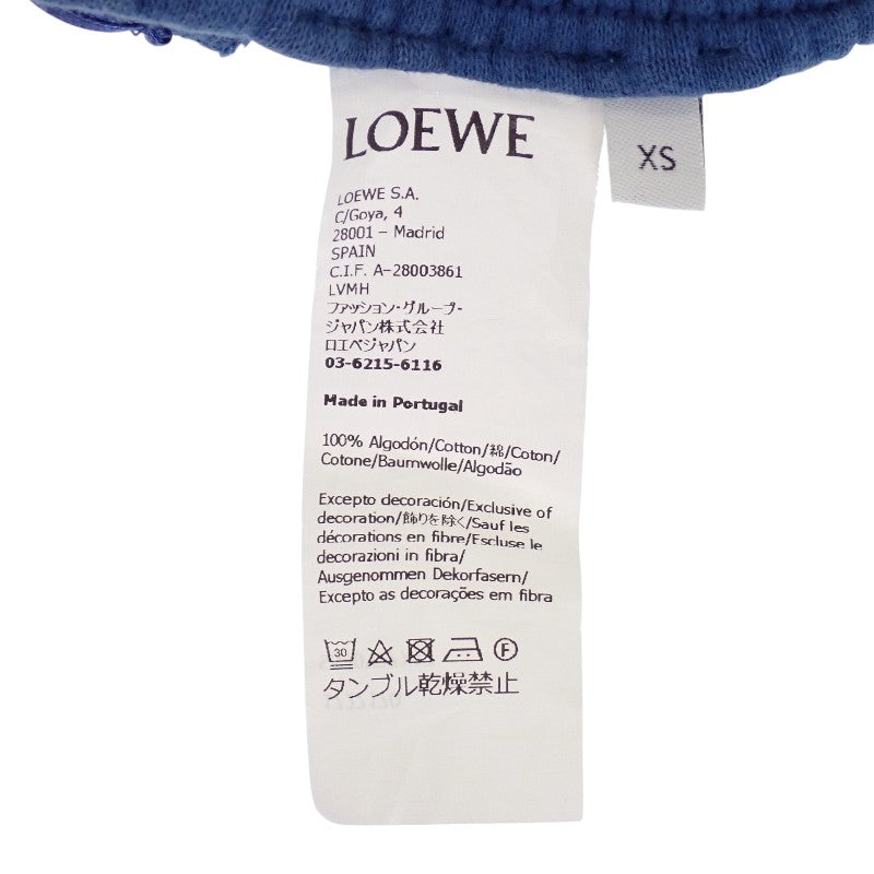 ロエベ LOEWE アナグラムスウェット XS S540Y27X17 パンツ コットン ブルー メンズ【中古】【Aランク】