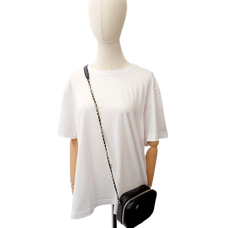 シャネル CHANEL ココマーク チェーンショルダー カメラバッグ AS0322 ショルダーバッグ ラムスキン ブラック ゴールド金具 レディース【中古】【ABランク】