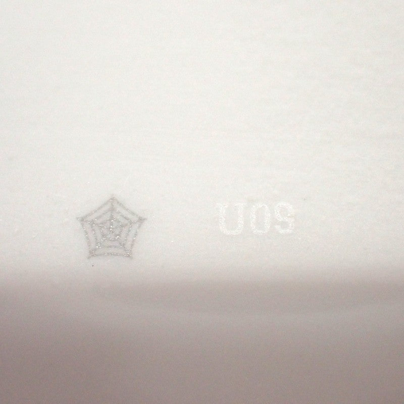 エルメス HERMES ガダルキヴィール プチカレプレートNo5 011045P 食器 陶磁器 ポーセリン レッド ホワイト レディース【中古】【SAランク】