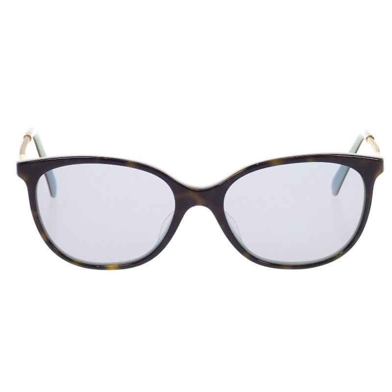 ティファニー TIFFANY&Co. べっこう柄 TF-216R-F_8134 サングラス アセテート ブラウン ブルー レディース【中古】【ABランク】