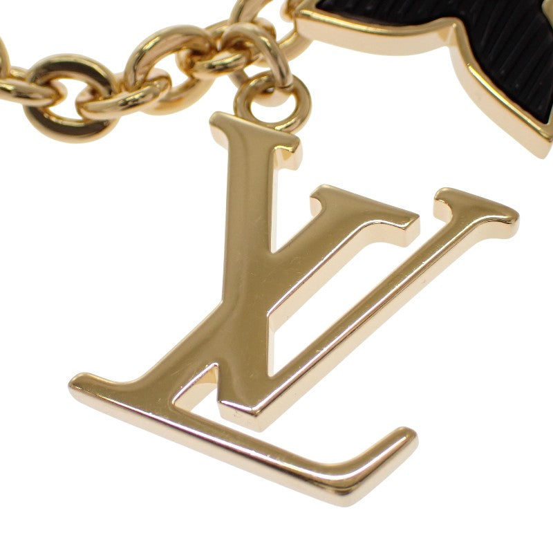 ルイヴィトン LOUIS VUITTON バッグチャーム・チェーン スプリング ストリート M01188 モノグラム バッグチャーム メタル ゴールド ピンク レディース【中古】【Aランク】