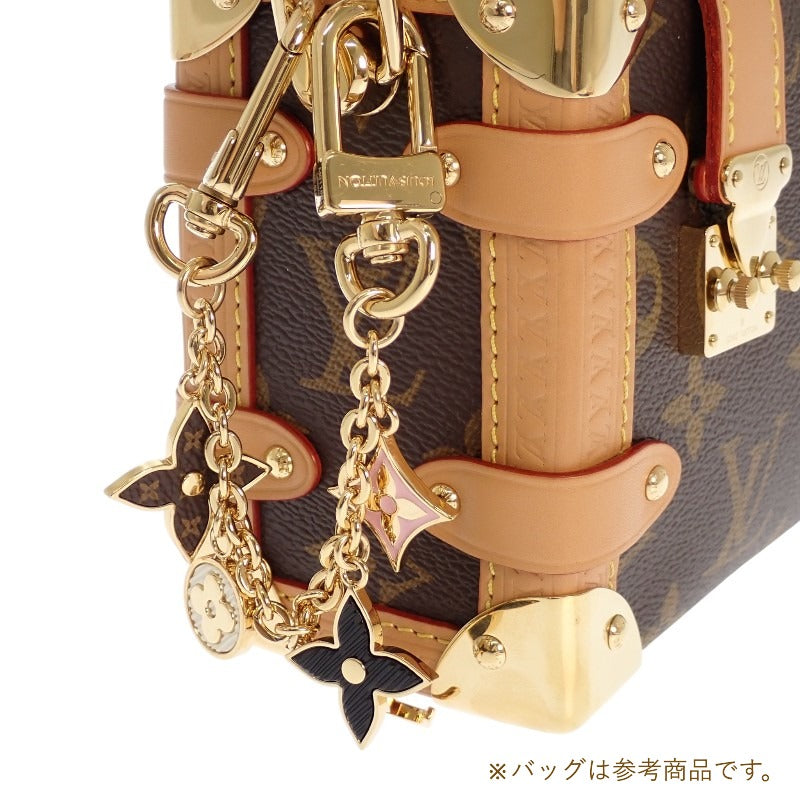 ルイヴィトン LOUIS VUITTON バッグチャーム・チェーン スプリング ストリート M01188 モノグラム バッグチャーム メタル ゴールド ピンク レディース【中古】【Aランク】