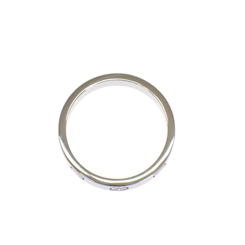 カルティエ CARTIER ミニラブリング 7号 B4050547 リング K18ホワイトゴールド ダイヤモンド #47 レディース【中古】【Aランク】