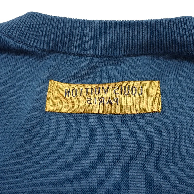 ルイヴィトン LOUIS VUITTON クルーネック 半袖ニット ショート