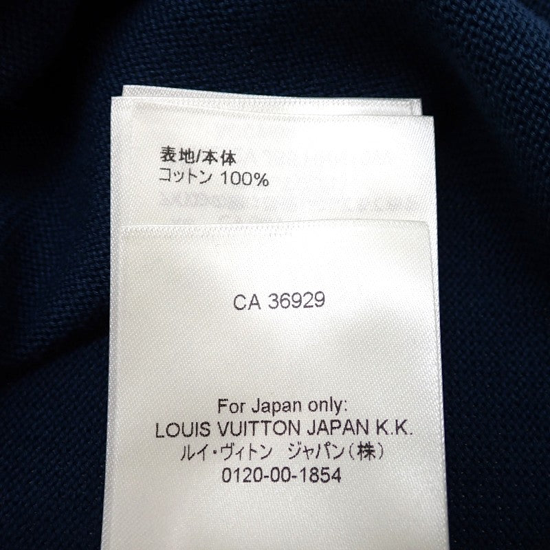 ルイヴィトン LOUIS VUITTON クルーネック 半袖ニット ショート