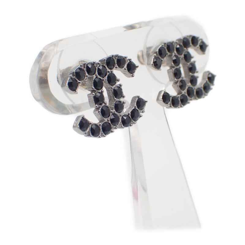 シャネル CHANEL ココマークピアス B18S刻印 ピアス メタル クリスタル