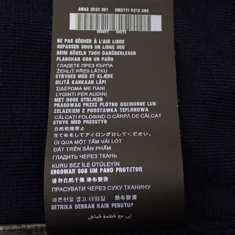 プラダ PRADA ジップアップ切替 48 UMG116 ナイロンジャケット ウール