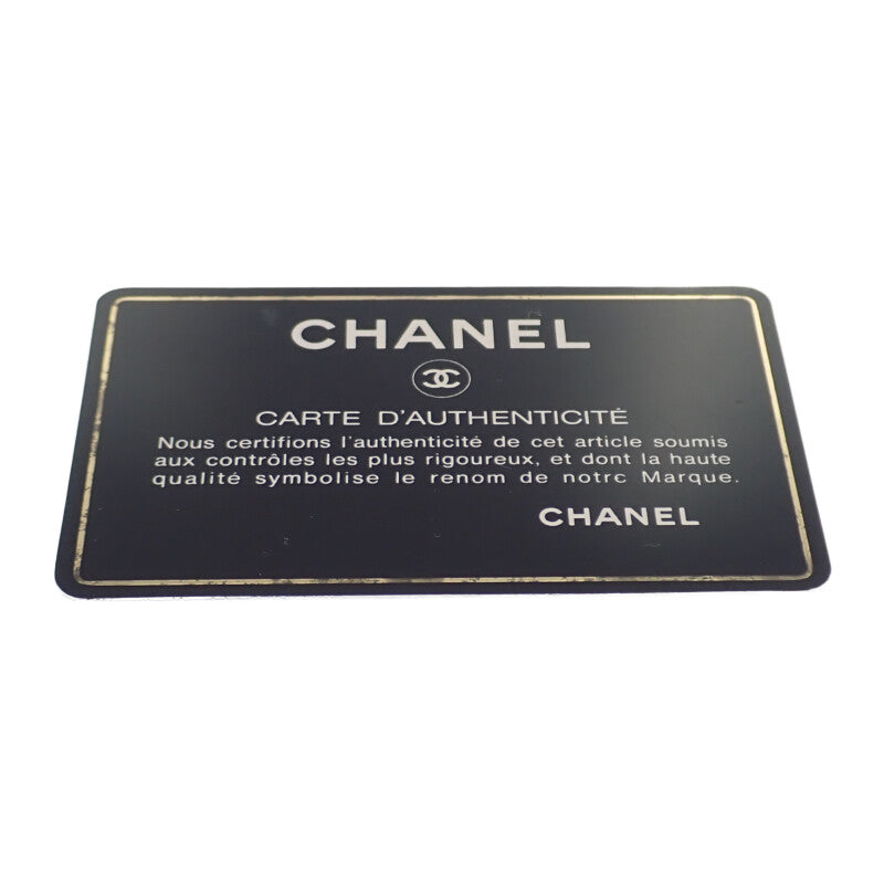 シャネル CHANEL シャネル31 ヴィンテージ 2WAYバッグ ショルダーバッグ ラムスキン コットン ブラック ゴールド金具 レディース【中古】【ABランク】