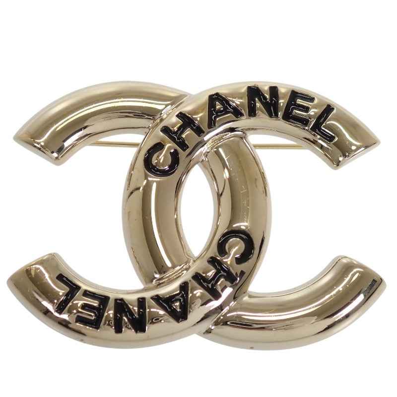 シャネル CHANEL ココマーク ブローチ メタル ゴールド レディース【中古】【ABランク】