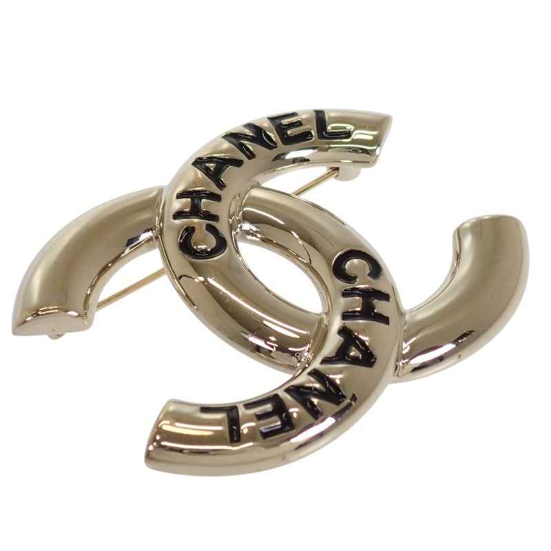 シャネル CHANEL ココマーク ブローチ メタル ゴールド レディース【中古】【ABランク】