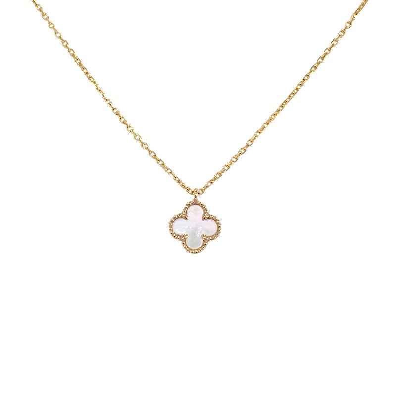 ヴァンクリーフ＆アーペル Van Cleef & Arpels スウィート アルハンブラ ペンダント VCARF69100 ネックレス K18イエローゴールド マザーオブパール レディース【中古】【Aランク】