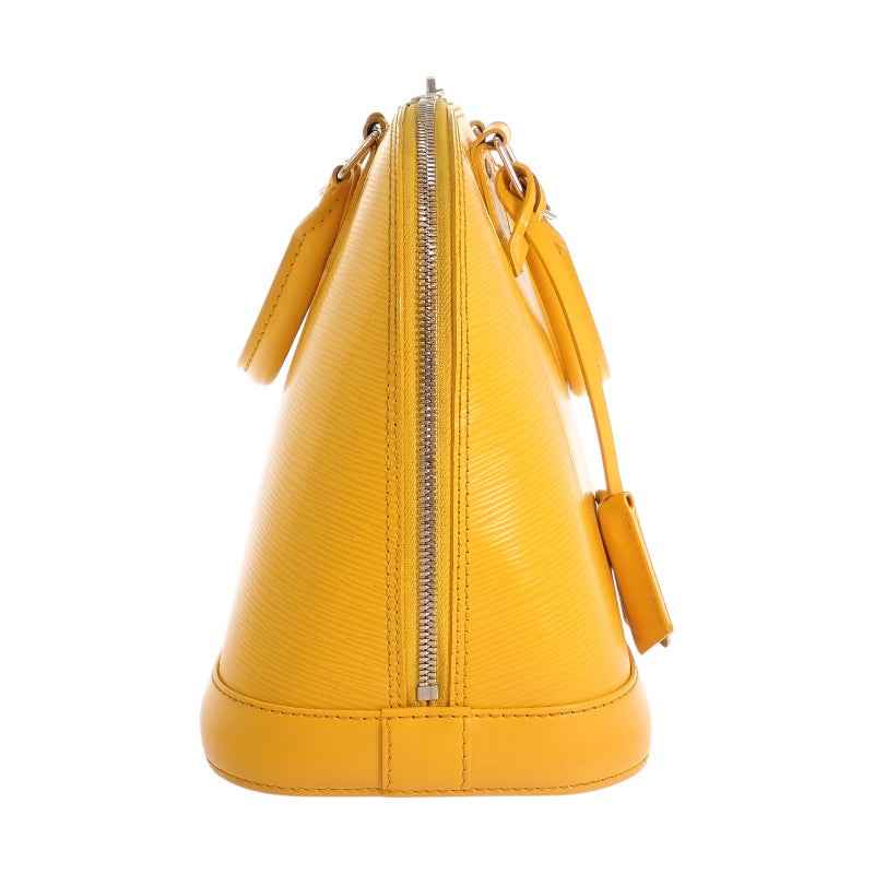ルイヴィトン LOUIS VUITTON アルマ PM M40619 エピ ハンドバッグ シトロン イエロー シルバー金具 レディース【中古】【ABランク】