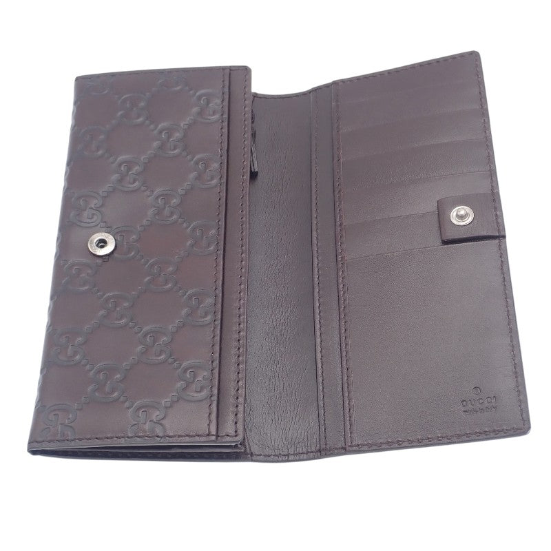 グッチ GUCCI グッチシマ ロングウォレット 146229 長財布 レザー