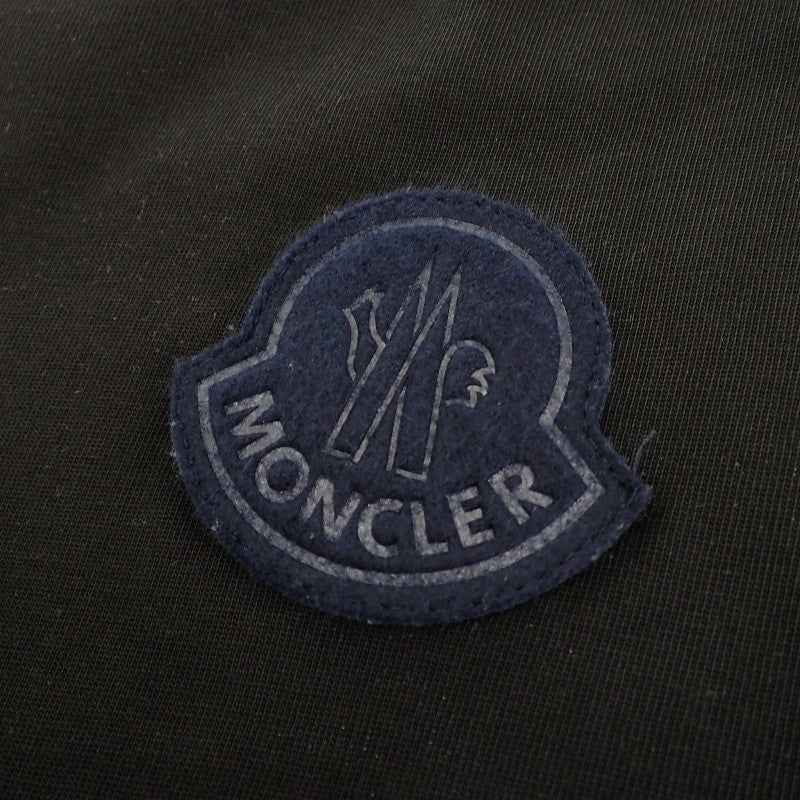 モンクレール MONCLER ワッペンTシャツ M I20918C00069_83927 半袖Ｔシャツ コットン 綿 ブラック 黒 メンズ【中古】【Aランク】