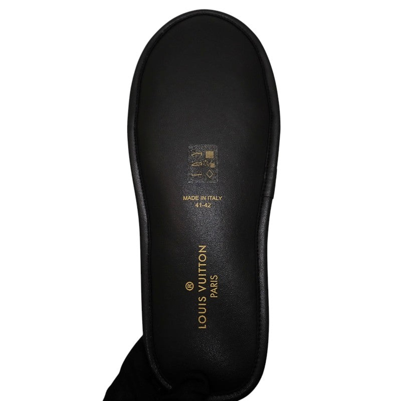 ルイヴィトン LOUIS VUITTON LVスイート・ラインミュール その他靴 ベルベット ミンクファー ブラック メンズ【中古】【Aランク】