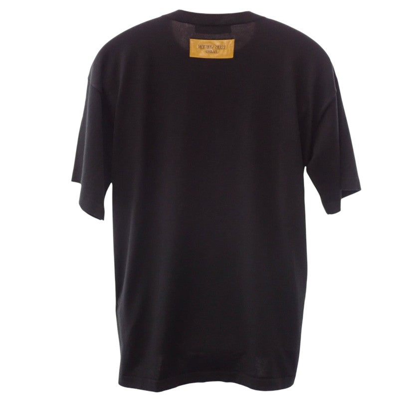 ルイヴィトン LOUIS VUITTON クルーネック Amen Break ニット コットン ブラック メンズ【中古】【Aランク】