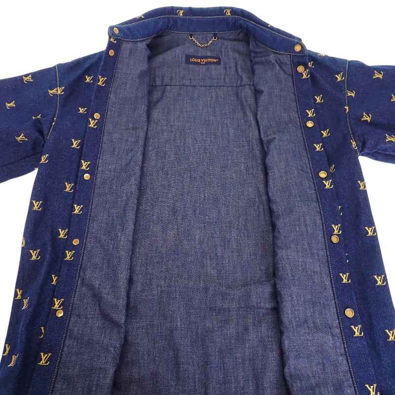 ルイヴィトン LOUIS VUITTON ショートスリーブデニムシャツ 半袖シャツ