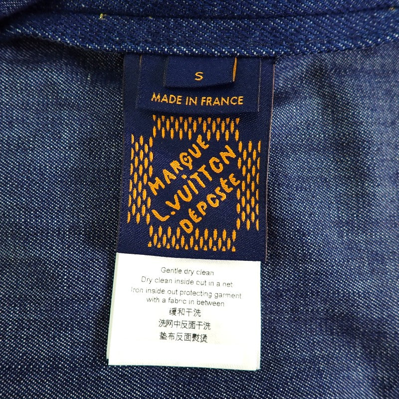 ルイヴィトン LOUIS VUITTON ショートスリーブデニムシャツ 半袖シャツ