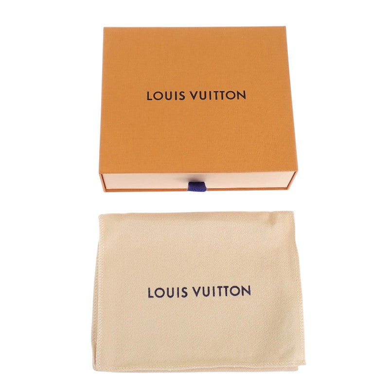 ルイヴィトン LOUIS VUITTON ポルトフォイユ・ルー 日本限定 M83160 二つ折り財布 モノグラムデニム ブルー ゴールド金具 レディース【中古】【Aランク】