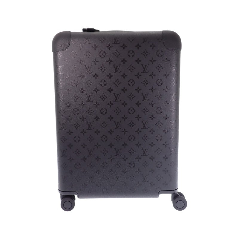 ルイヴィトン LOUIS VUITTON ホライゾン55 キャリーケース M26811 キャリーバッグ レザー モノグラム・ミッドナイト ブラック メンズ レディース【中古】【Aランク】