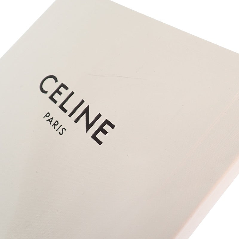 セリーヌ CELINE ヴィクトワール ミディアム チェーン 115853FDU.38NO　　 ショルダーバッグ カーフ ブラック ゴールド金具 レディース【中古】【Aランク】