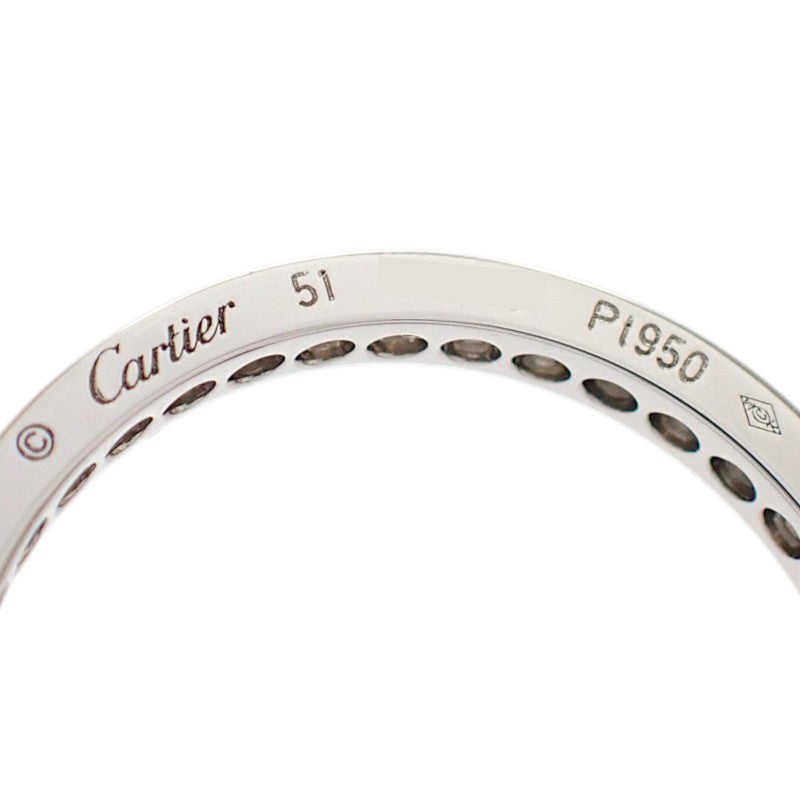 カルティエ CARTIER バレリーナ ウェディング 10.5号 B4072051 リング Pt950プラチナ #51 レディース【中古】【Aランク】