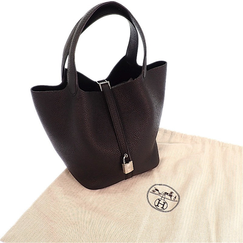 エルメス HERMES ピコタンロック MM ハンドバッグ トリヨンクレマンス