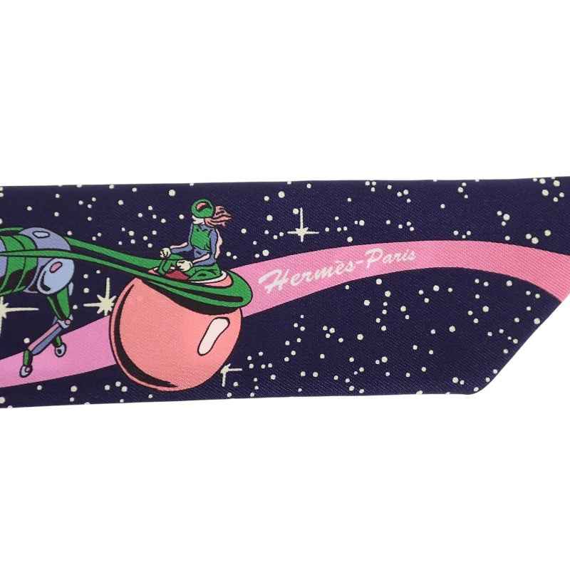 エルメス HERMES ツイリー SPACE DERBY 063573S_05 スカーフ シルク