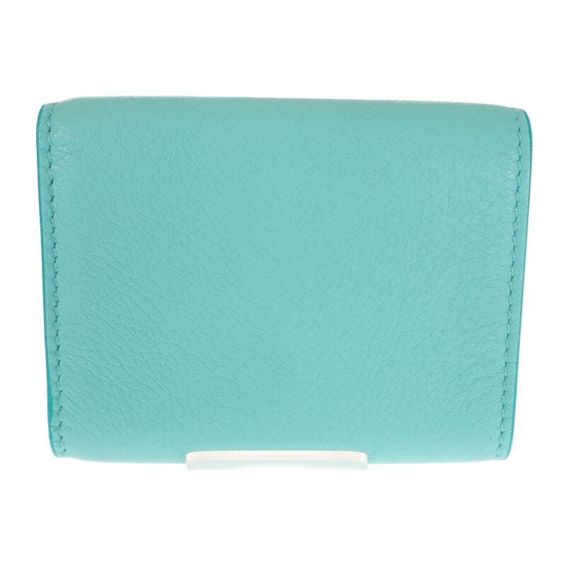 ティファニー TIFFANY&Co. コンパクトウォレット 三つ折り財布 レザー