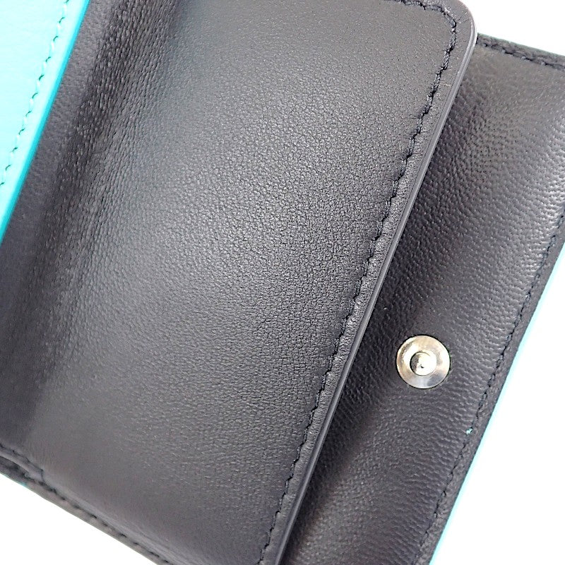 ティファニー TIFFANY&Co. コンパクトウォレット 三つ折り財布 レザー