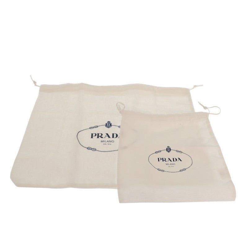 プラダ PRADA Re-Nylonバッグ 1BH204 2WAYバッグ ハンドバッグ ショルダーバッグ ナイロン イエロー 黄色 シルバー金具 レディース【中古】【Aランク】