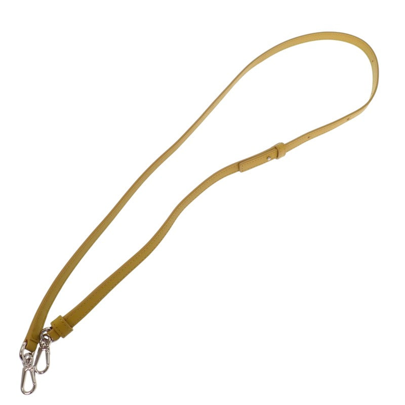 ロエベ LOEWE フラメンコクラッチ ミニ A411FC2XA6 2WAYバッグ ショルダーバッグ クラッチバッグ ナッパカーフスキン イエロー シルバー金具 レディース【中古】【Aランク】